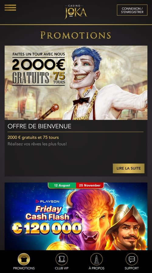 Joki casino mobile kohteessa Finland